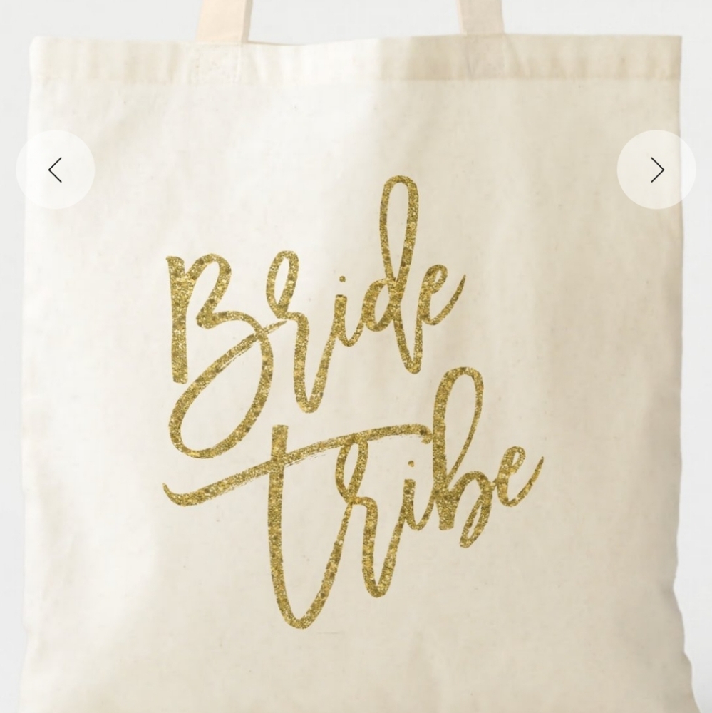 NEW Bride Tribe Canvas Bags